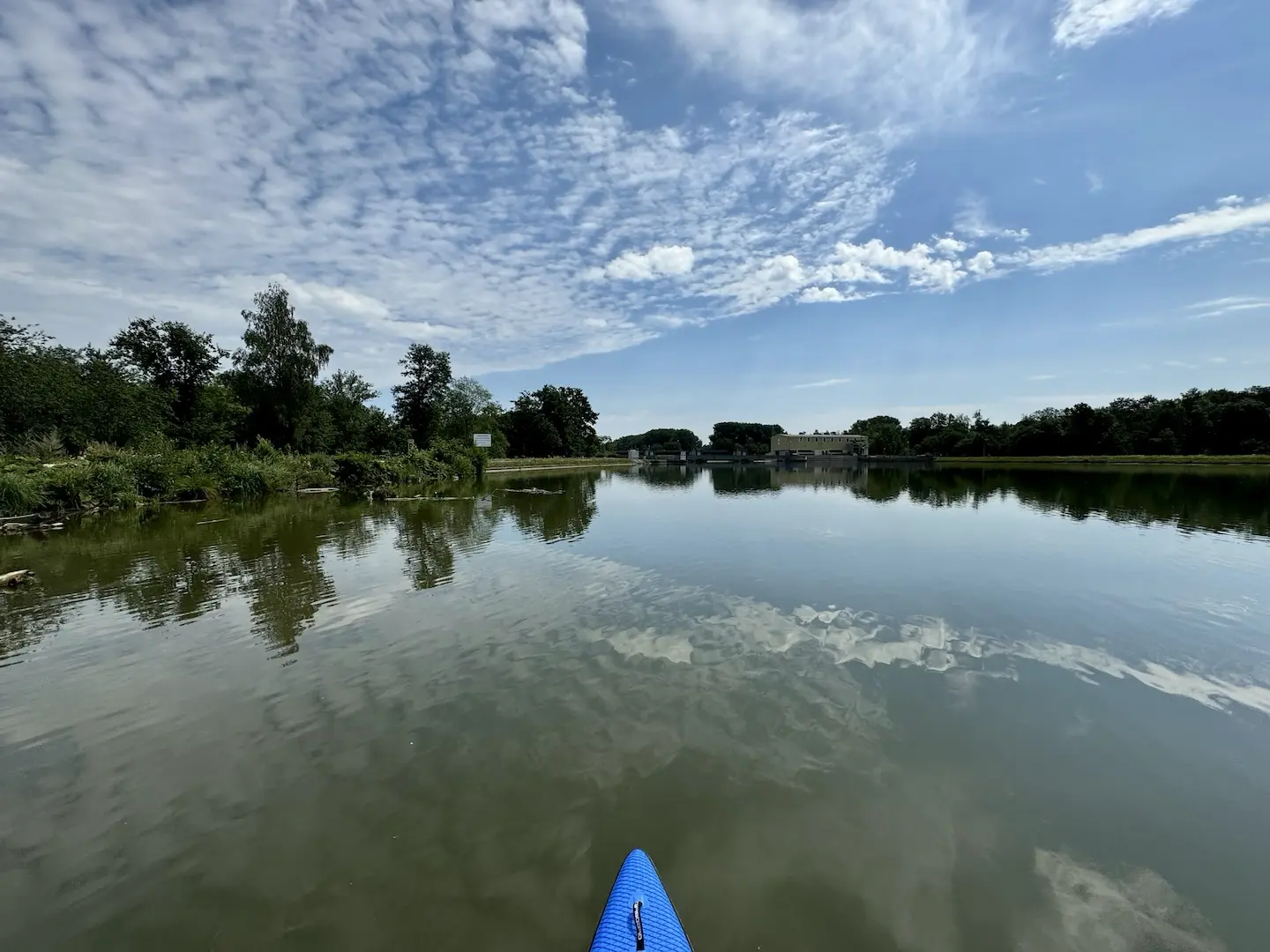 Donau, Wehr Oberelchingen